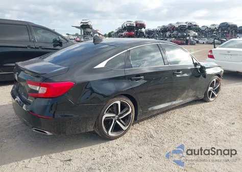 2022 Honda Accord Sport из США, поврежденный, VIN 1HGCV1F35NA106873